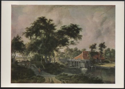 Meindert Hobbema (1638-1709) Artist Postcard