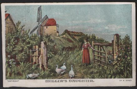 Arthur Verey Miller's Daughter 1905 Postcard