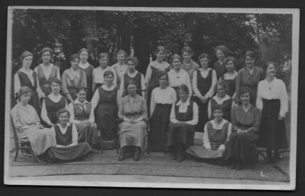 T.J. Hanstock York 26 Women Postcard