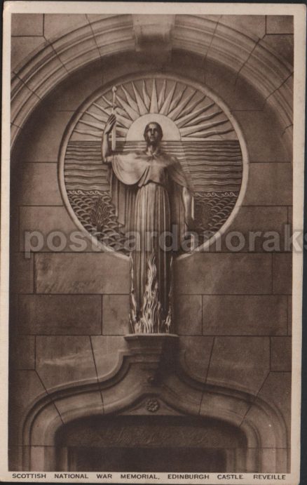 Scottish National War Memorial Postcard