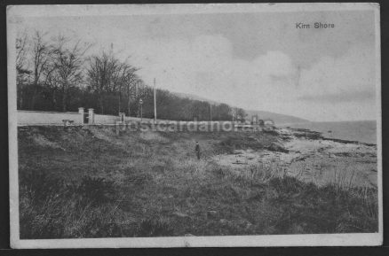 Kirn Shore Argyll Bute 1911 Postcard