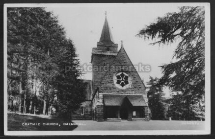 Crathie Church Balmoral RP Postcard