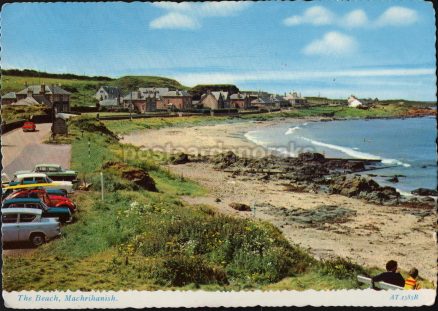 Machrihanish Beach1968 Postcard