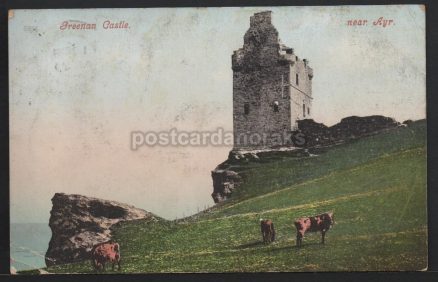 Greenan Castle Ayrshire 1905 Postcard