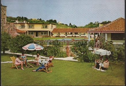 Jersey Hotel L'Hermitage Piazza Postcard