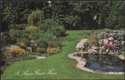 St. Ann's Guest House Inverness Postcard