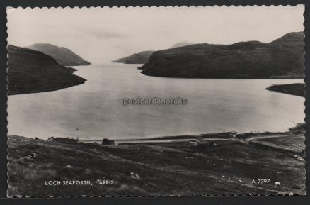 Harris Loch Seaforth 1968 RP Postcard