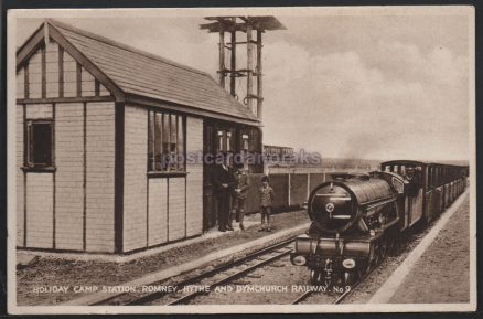 Romney Hythe Dymchurch Rail Postcard