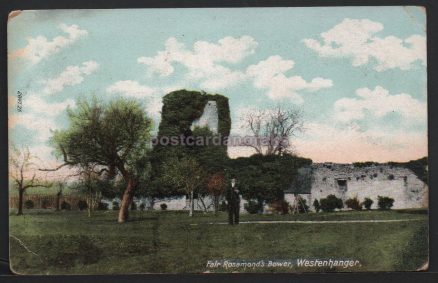 Westenhanger Fair Rosamond's Bower Postcard