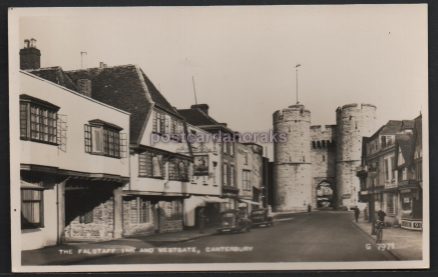 Canterbury Westgate Falstaff Inn Postcard