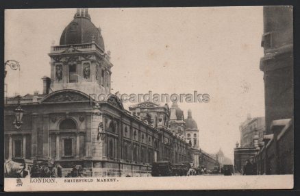 Smithfield Market Raphael Tuck c.1909 Postcard