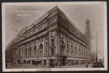 Manchester Royal Exchange 1926 Postcard