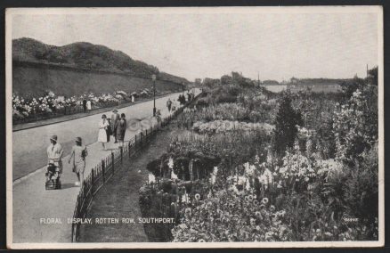 Southport Rotten Row Silveresque Postcard