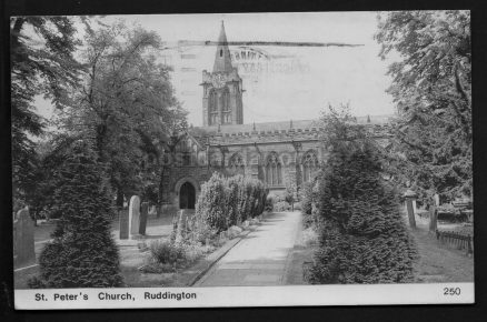 Ruddington St. Peter's Church 1985 Postcard