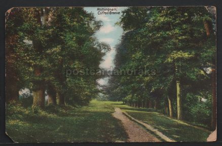 Nottingham Clifton Groove 1908 Postcard