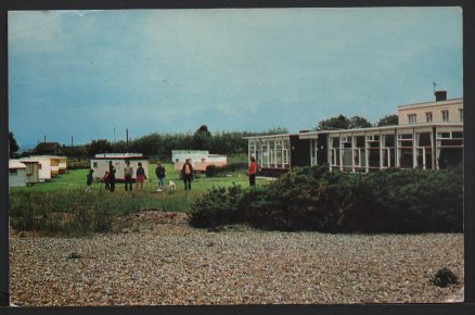 Rye Bay Caravan Site 1974 Postcard