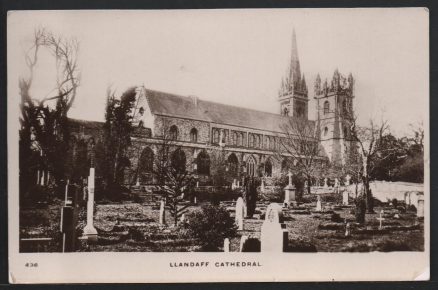 Llandaff Cathedral c.1920's Postcard