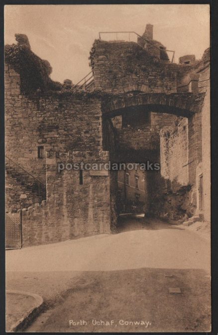 Porth Uchaf Conway c.1918 Postcard