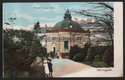 Harrogate Old Sulphur Well c.1909 Postcard