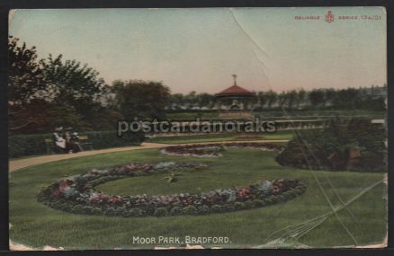 Bradford Moor Park 1908 Postcard