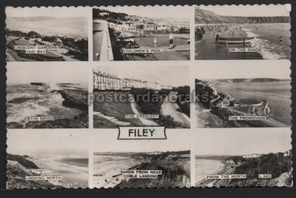Filey Coble Landing 1960 Postcard