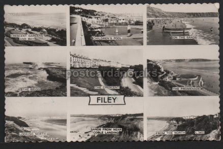 Filey Coble Landing 1960 Postcard