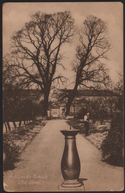 Ackworth School Pontefract Postcard