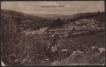 Monckton Combe Valley c.1918 Postcard