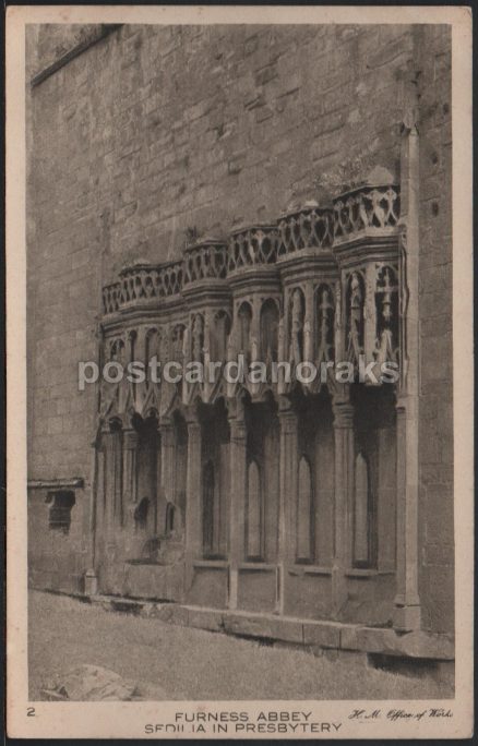 Furness Abbey HMOW Postcard