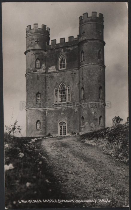 Lawrence Castle Exeter RPPC Postcard