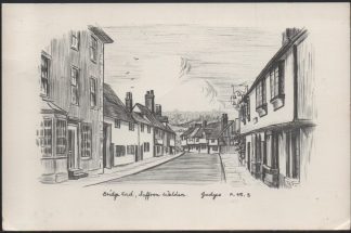 Saffron Waldon Bridge End Essex Postcard