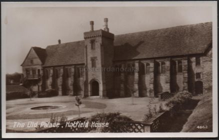 Hatfield House The Old Palace Postcard