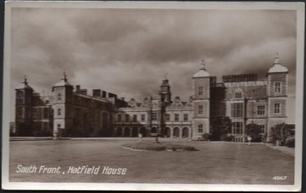 Hatfield House Postcard Herts Real Photo