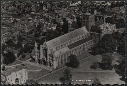 St. Albans Abbey Postcard Real Photo