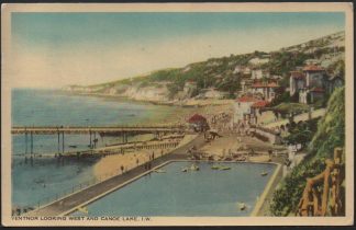 Ventnor Postcard Canoe Lake 1949