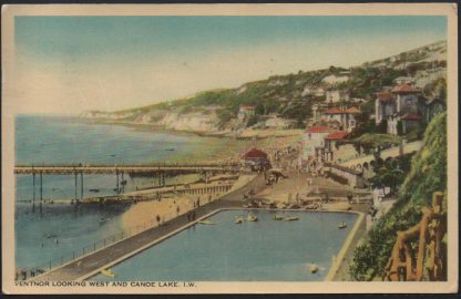 Ventnor Postcard Canoe Lake 1949