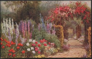 Brockwell Park Postcard London 1948