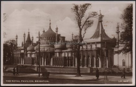 Brighton Pavilion Postcard 1951 RP