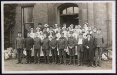 Army Military Red Cross Nurses Postcard