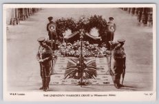 Postcard Unknown Warrior Grave RPPC Real Photo
