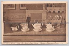 Queen Victoria Tea Service Kensington Postcard