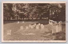 Jordans Burial Ground C.1915-1918 Postcard
