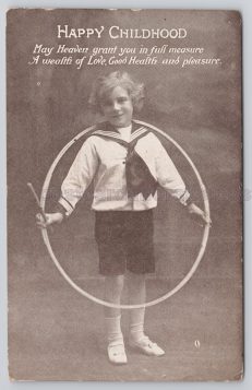 Happy Childhood Sailor Child Formal Portrait