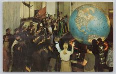 Washington D.C. World's Largest Unmounted Globe Postcard