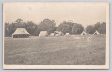 Tents Camping Postcard