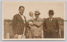 Man In Blazer Group Child Postcard