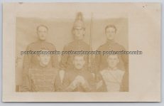 Military Uniform Formal Portrait Postcard c.1918 RPPC