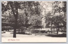 Postcard Fountain Court Middle Temple London