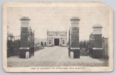 Streatham Park Cemetary Grave Details Postcard