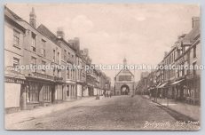 Bridgnorth High Street 1907 Vintage View Postcard